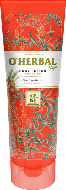 Лосьйон для тіла O'Herbal Vegan Сонячне сяйво Обліпиха 200 мл (5901845504867) - зображення 1