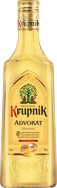 Ликер Krupnik Advokat 0.5 л 16% (5900595007369) - изображение 1