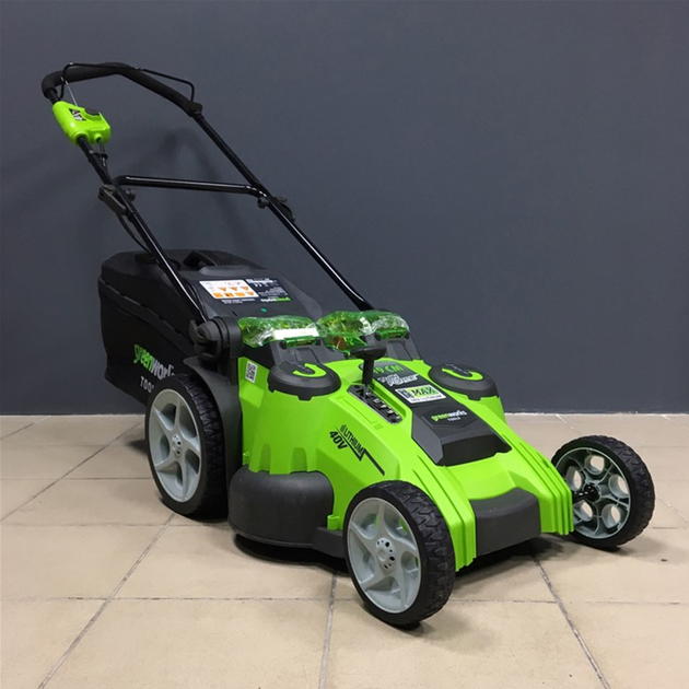 Газонокосарка акумуляторна Greenworks G40LM49DBK2 (з АКБ 2 Ah і ЗУ) (2500207VA) - зображення 3