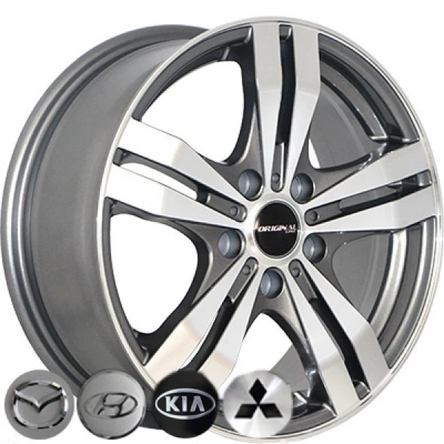 Литые диски Replica Mazda (348) R16 W6.5 PCD5x114.3 ET46 DIA67.1 (MK-P ...