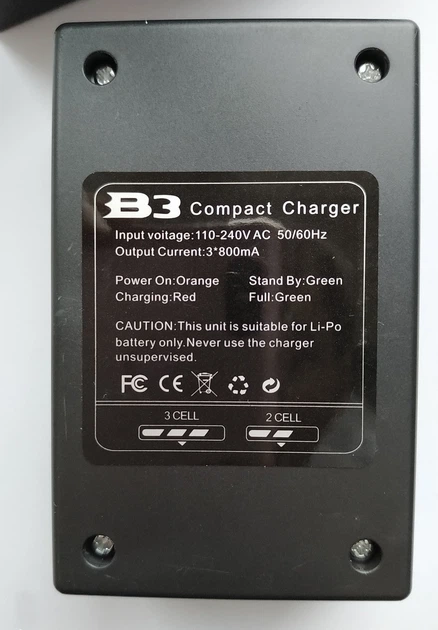 Зарядное устройство IMAX B3 Pro 10W для 2S 7.4V 3S 11.1V LiPo Аккумуляторов airsoft страйкбол - Фото 3 Зарядное устройство IMAX B3 Pro 10W для 2S 7.4V 3S 11.1V LiPo Аккумуляторов airsoft страйкбол - изображение 3