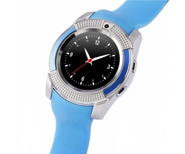 Смарт-годинник UWatch SmartWatch SW V8 Blue - зображення 2