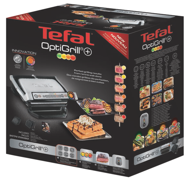 Гриль TEFAL OptiGrill+ GC716D12 - зображення 19