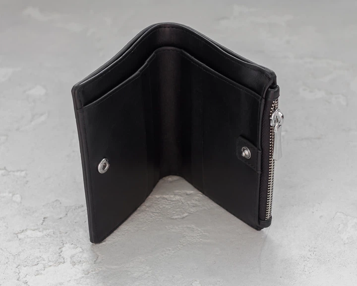Кошелек из кожи крокодила Ekzotic Leather Черный (cw 88) - Фото 3 Кошелек из кожи крокодила Ekzotic Leather Черный (cw 88) - изображение 3