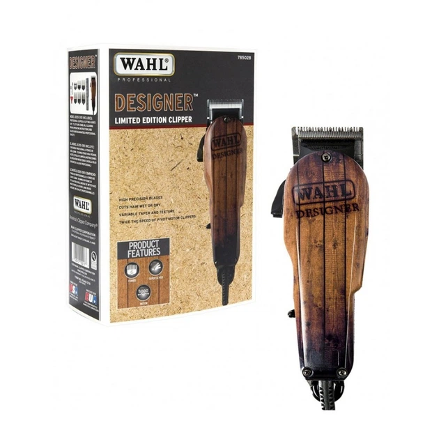 Машинка для стрижки Wahl Supertaper Wood Edition 08470-5316 - Фото 2 Машинка для стрижки Wahl Supertaper Wood Edition 08470-5316 - зображення 2