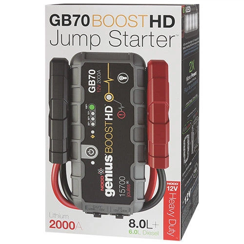 Пуско-зарядное устройство NOCO Genius BOOST GB70 2000 А - изображение 7