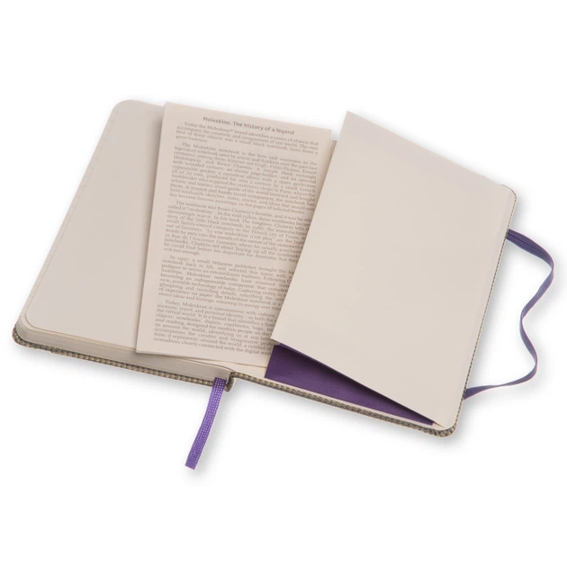 Блокнот Moleskine Limited Blend карманный Зеленый в линию в Тканевой обложке 9х14 см (8051272893526) - изображение 4
