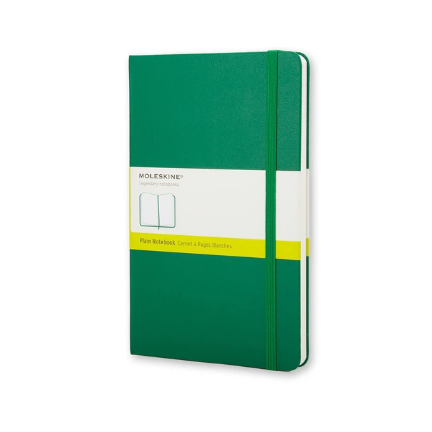Блокнот Moleskine Classic Зеленый карманный 192 страницы нелинованный 9х14 см (9788866136293) - Фото 1 Блокнот Moleskine Classic Зеленый карманный 192 страницы нелинованный 9х14 см (9788866136293) - изображение 1