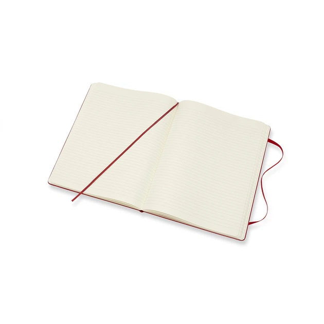 Блокнот Moleskine Classic Красный большой 192 страницы в линию 19х25 см (8055002855082) - изображение 4
