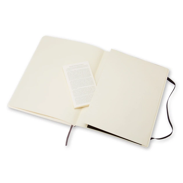 Блокнот Moleskine Classic Черный большой 192 страницы в линию Мягкая обложка 19х25 см (9788883707223) - изображение 3