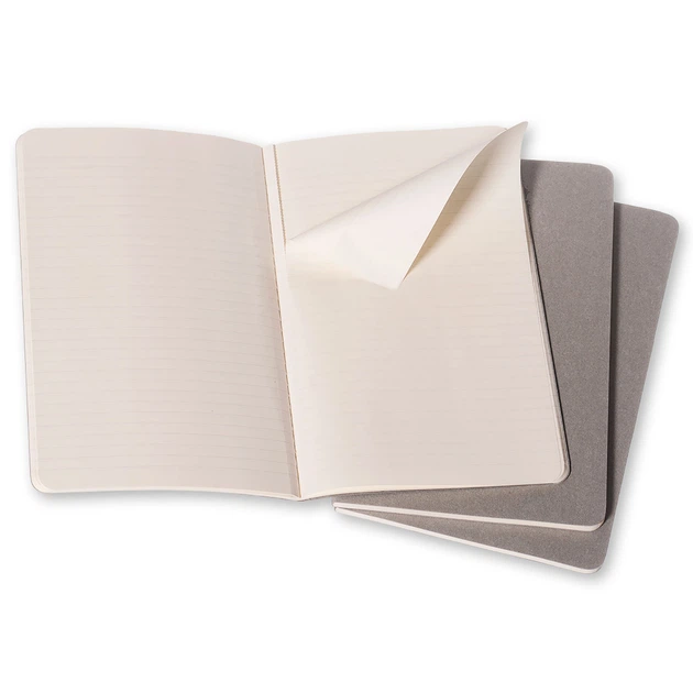 Блокнот Moleskine Cahier Теплий Сірий кишеньковий 64 сторінки нелінований 9х14 см (9788866134220) - зображення 2