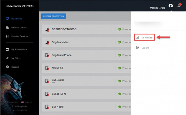 Лицензионный антивирус BitDefender Internet Security 2020 на операционную систему Windows 7/8/10 (Лицензия на 3 года на 5 ПК) - изображение 2
