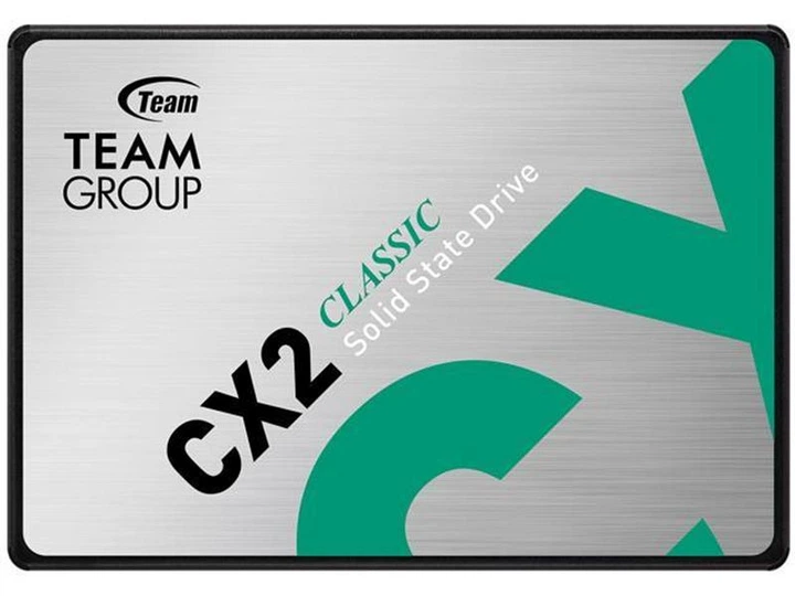 Накопитель SSD 256GB Team CX2 2.5" SATAIII 3D TLC (T253X6256G0C101) - Фото 1 Накопитель SSD 256GB Team CX2 2.5" SATAIII 3D TLC (T253X6256G0C101) - изображение 1