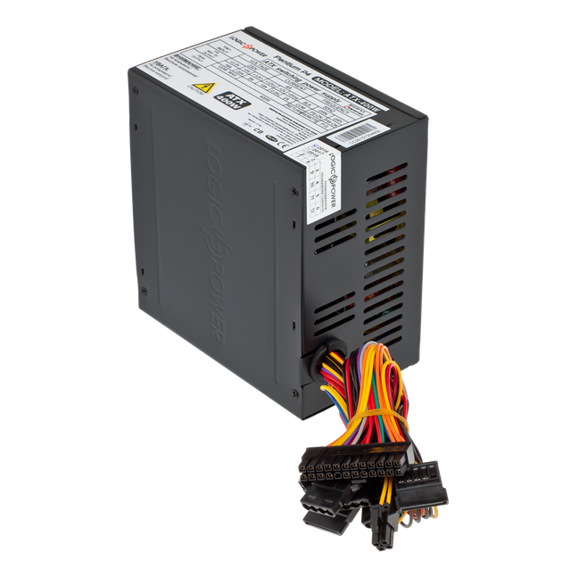 Блок питания LogicPower ATX 400W, fan 8см, 2 SATA, black - изображение 2