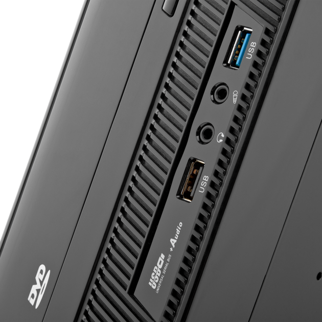 Корпус Slim LP S6055 BK USB 3.0x1, USB 2.0x1 + Блок питания Micro ATX 400W 8см - зображення 4