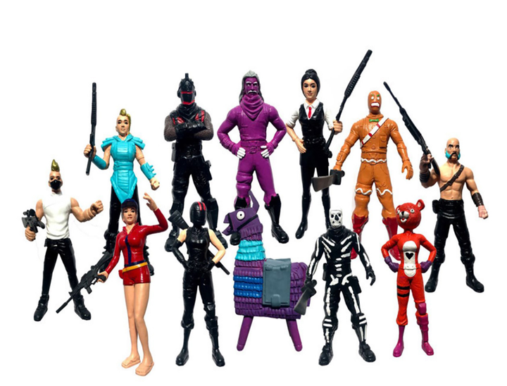 Игровой набор Fortnite 12 шт Фортнайт фигурки 11 см + Оружие герои ...