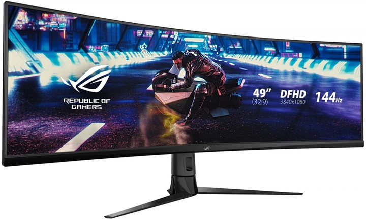 Monitor 49" Asus ROG Strix XG49VQ (90LM04H0-B01170) - Zdjęcie 2 Monitor 49" Asus ROG Strix XG49VQ (90LM04H0-B01170) - obraz 2