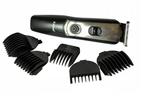 Тример стайлер багатофункціональний Kemei KM-520 10-в-1 Black/Silver - зображення 6