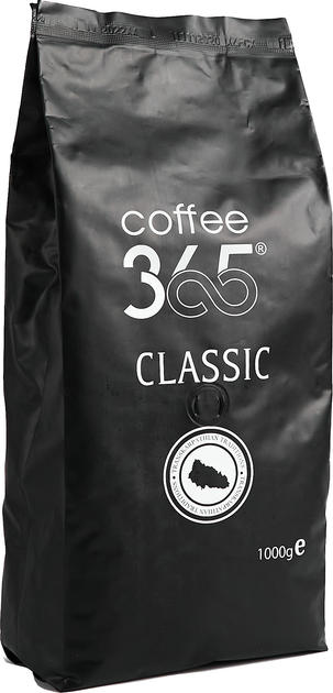 Акція на Кава в зернах Coffee365 Classic 1000 г від Rozetka