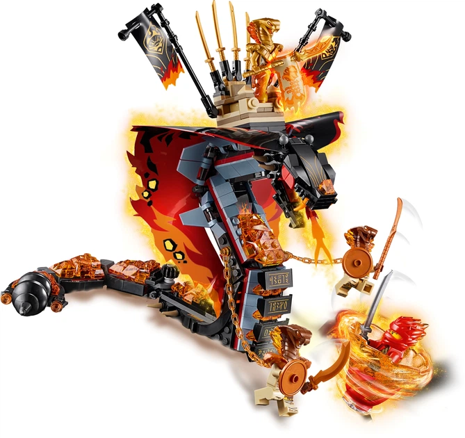 Конструктор LEGO Ninjago Огненный кинжал 463 детали (70674
