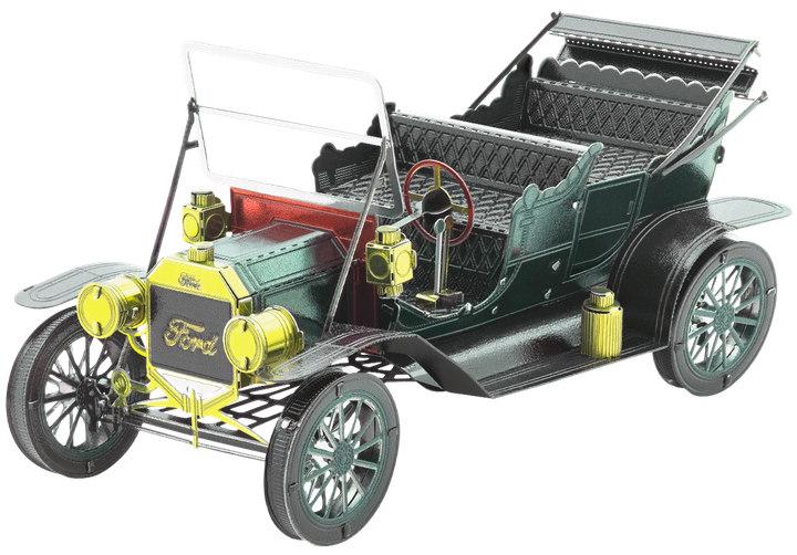 Металевий 3D конструктор "1908 Ford Model Т, зелений", Metal Earth, MMS051G - Фото 1 Металевий 3D конструктор "1908 Ford Model Т, зелений", Metal Earth, MMS051G - зображення 1