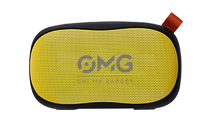 Портативная колонка OMG To GO 900 Portable Bluetooth Speaker Black-Yellow (черный-желтый) - Фото 6 Портативная колонка OMG To GO 900 Portable Bluetooth Speaker Black-Yellow (черный-желтый) - изображение 6