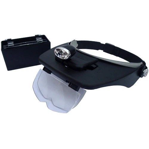 Бинокулярная лупа Magnifier 81001-E с подсветкой (14-0213) - Фото 4 Бинокулярная лупа Magnifier 81001-E с подсветкой (14-0213) - зображення 4