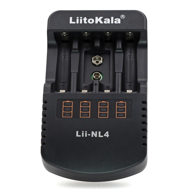 Универсальное ЗУ Liitokala NL4 4 канала Ni-Mh, 220V, LED - Фото 2 Универсальное ЗУ Liitokala NL4 4 канала Ni-Mh, 220V, LED - изображение 2