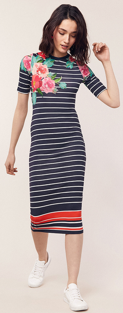 Oasis stripe outlet tube dress