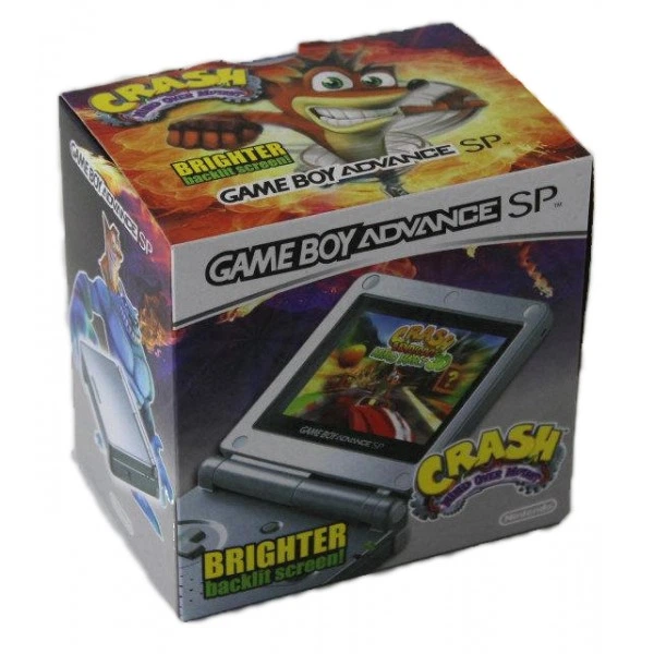 Портативная игровая приставка Game Boy Advance SP+TFT карта (синий