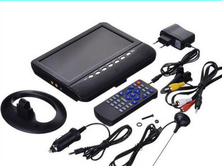 Портативный автомобильный телевизор 7 дюймов TV NS-701 Portable TV ...