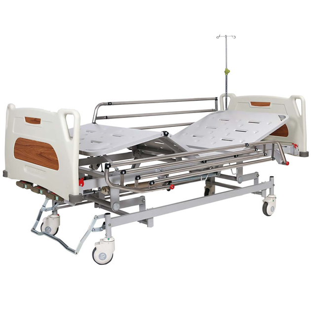 Кровать медицинская механическая с регулировкой высоты (4 секции) OSD-9017 - изображение 2