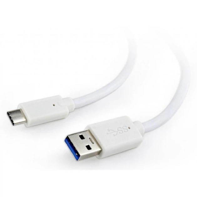 Дата кабель USB 3.0 AM to Type-C 3.0m Cablexpert (CCP-USB3-AMCM-W-10) - Фото 1 Дата кабель USB 3.0 AM to Type-C 3.0m Cablexpert (CCP-USB3-AMCM-W-10) - изображение 1