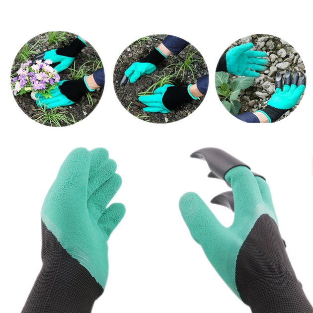 Садовые перчатки с когтями RIAS Garden Genie Gloves (3_2801) - Фото 2 Садовые перчатки с когтями RIAS Garden Genie Gloves (3_2801) - изображение 2