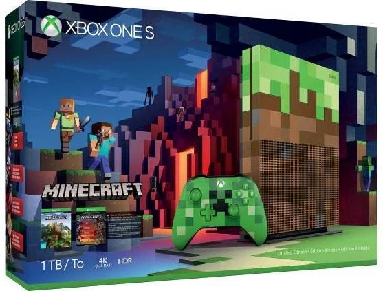 Xbox ONE S 1TB Minecraft Limited Edition Bundle – фото, отзывы