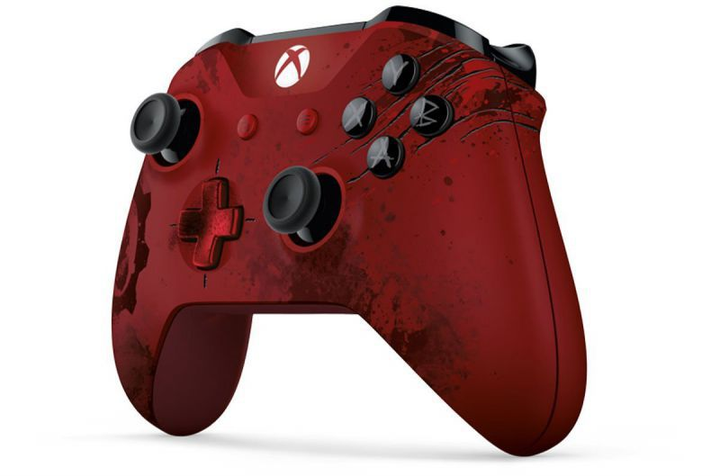 Xbox ONE S Wireless Controller Gears of War 4 Crimson Omen Limited