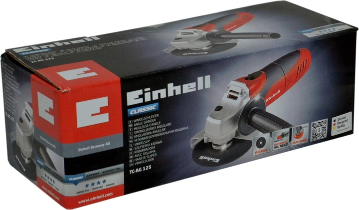 Угловая шлифмашина Einhell tc-ag 125 EX - изображение 4
