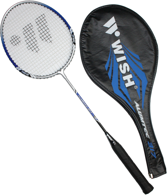 Ракетка для бадминтона Wish Alumtec 317 Blue-Silver (00041225) – фото ...