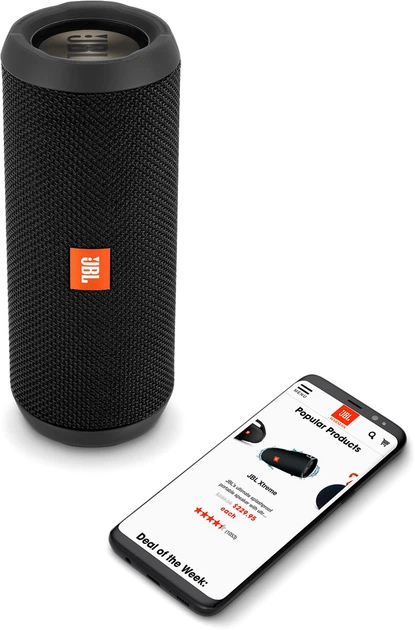 Акустическая система JBL Flip 3 Stealth (JBLFLIP3STEALTH) – фото