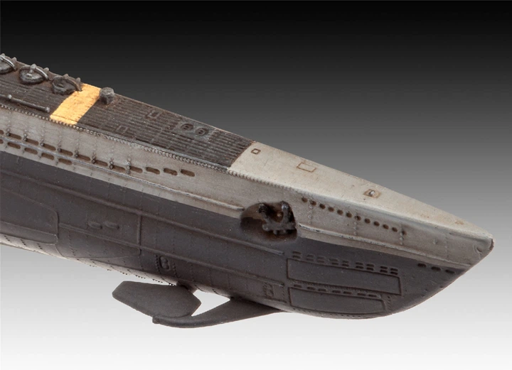Складана модель Revell Німецький підводний човен типу VII C/41. Масштаб 1:350 (RVL-65154) (4009803651545) - зображення 4
