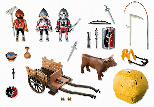 Конструктор Playmobil Лицарі Сокола з камуфляжної возом (6005