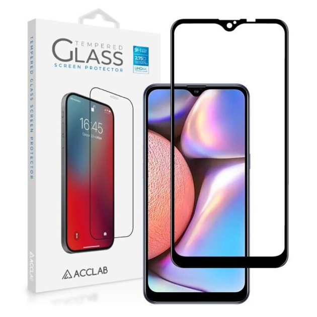 Защитное стекло ACCLAB Full Glue для Samsung Galaxy A10s (A107) - Black ...