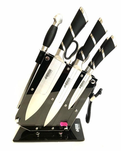 Набір кухонних ножів Benson 9 предметів (Німеччина) - зображення 1