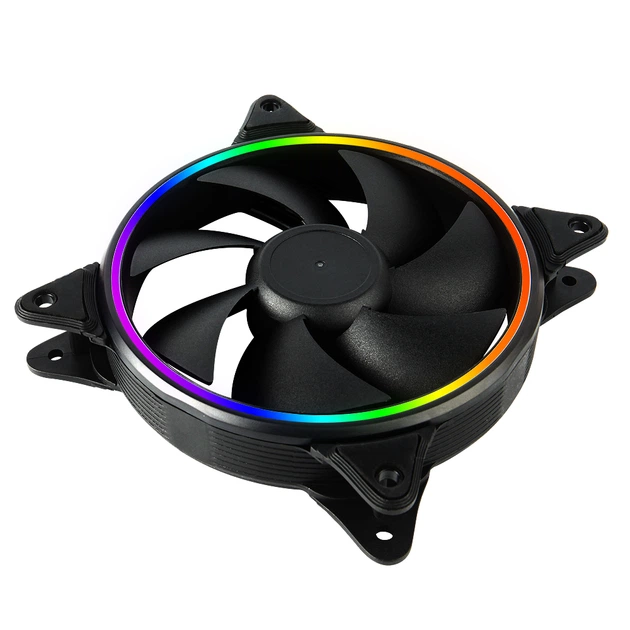 Вентилятор 1stPlayer Firemoon V2 RGB; 120х120х25мм, 4-pin - изображение 4
