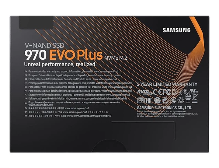 Накопитель SSD 250GB Samsung 970 EVO Plus M.2 PCIe 3.0 x4 V-NAND MLC (MZ-V7S250BW) - изображение 4