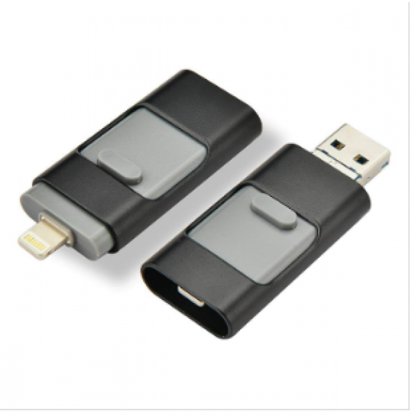 Флешка накопитель 3в1 для iPhone / Android и ПК Flash Drive 64GB (Special Offer) - изображение 2