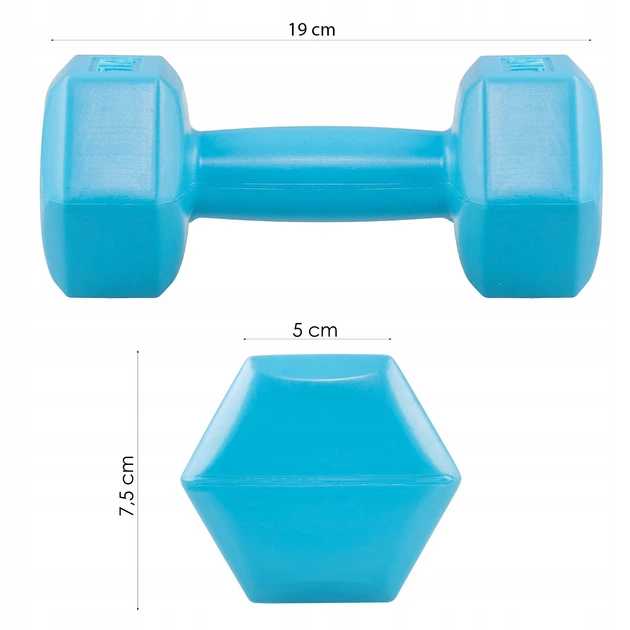 Гантелі Springos Hex 2 x 1 кг FA1030 - изображение 5