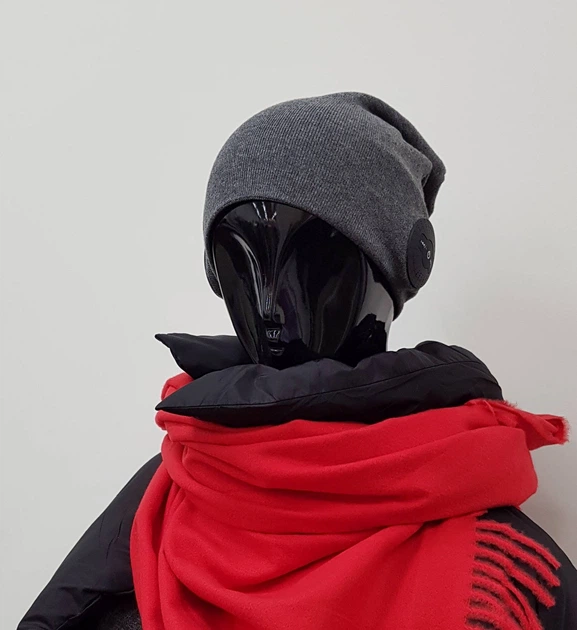 Шапка Beanie Music з вбудованим Bluetooth гарнітурою (H01-2) - зображення 2