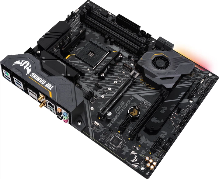 ASUS X570-PLUS＋RYZEN 3200G(クーラー有)＋メモリ16G Материнская плата Asus TUF Gaming X570-Plus (WI-FI) (sAM4, AMD