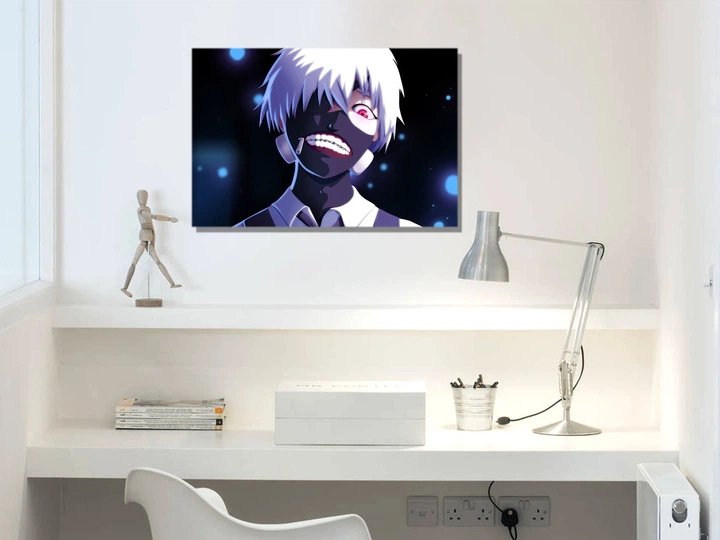 Картина GeekLand Tokyo Ghoul Токийский гуль в маске 60x40 TG